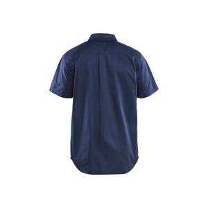 BLAKLADER - 329611908900XXL Camisa de sarga Azul marino-EAN 7330509480922 CAMISAS DE TRABAJO - Product Image 2