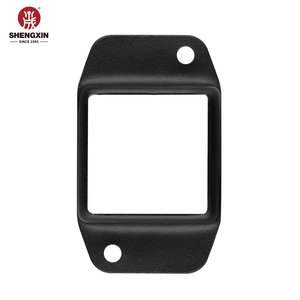 Base de <span class=keywords><strong>poteau</strong></span> de bride de plancher carrée noire pour <span class=keywords><strong>poteau</strong></span> de clôture en acier <span class=keywords><strong>métallique</strong></span> - Product Image 3