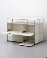 Meuble de salon polyvalent en acier inoxydable, étagère TV multi-niveaux, bibliothèque, tiroir à fermeture douce, meuble de divertissement