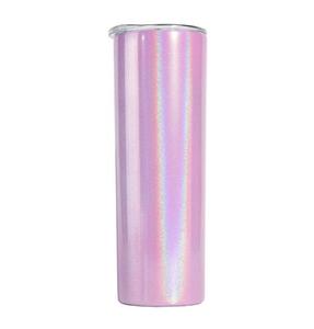 Thăng hoa Skinny thép không gỉ Tumbler màu thay đổi phích chai cách nhiệt bình chân không Mug Skinny Tumbler - Product Image 3