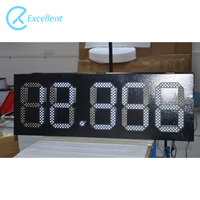 Estación de gasolina a prueba de agua Digital de 7 segmentos, tablero de visualización de mensajes de precio, pantalla de señalización de número Digital, pantalla de señal de precio Led