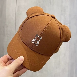 Chapeau pour bébé Printemps Automne <span class=keywords><strong>Casquette</strong></span> de baseball polyvalente Chapeau de soleil fin pour enfants Garçons Filles Été 100% coton 6 panneaux 48-50cm Sans couture - Product Image 3