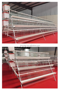 Jaula para Pollos de Gran Tamaño Tipo A de 4 Niveles, de Malla de Alambre de Acero Galvanizado en Caliente, de Rendimiento Confiable, para Uso en Granjas - Product Image 5