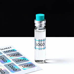 سدادة مطاطية معقمة، ملصق للقوارير، 3 مل للقاح، 5 مل للتخزين، 7 مل بلاستيك، 10 سم مكعب، 20 مل مقاوم للماء، فينيل 2 مل فاخر للببتيدات، إيفا - Product Image 1