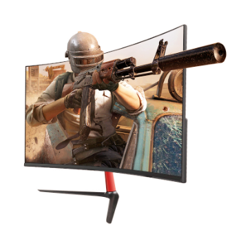 WanDong 27 Inch Curved Gaming Monitor IPS Panel 144Hz High Resolution 2K Computer Panel