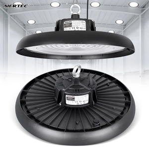 ไฟไฮเบย์อุตสาหกรรม ความสว่างสูง 150LM/W 100w 150w 200w โคมไฟไฮเบย์ LED รูปทรงยูเอฟโอ อลูมิเนียม สำหรับคลังสินค้า - Product Image 1