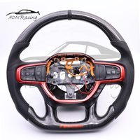 Volant de voiture en fibre de carbone avec voyant LED pour DODGE RAM Rebel 1500 TRX 2019+