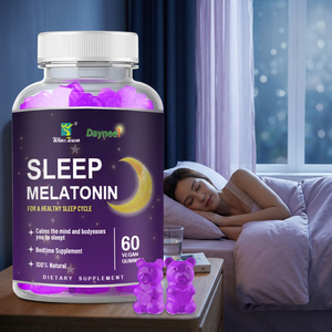 Glow Skin Natural Sleep Melatonin Gummies Whitening Candy for Good Sleep Candy for Healthy Sleep Cycle Dietary Supplement - Product Image 1