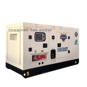 Generador diésel con certificado EPA Tier por motor, generadores de uso doméstico 9kva 10kVA 13kva 15kva 18kva 20Kva