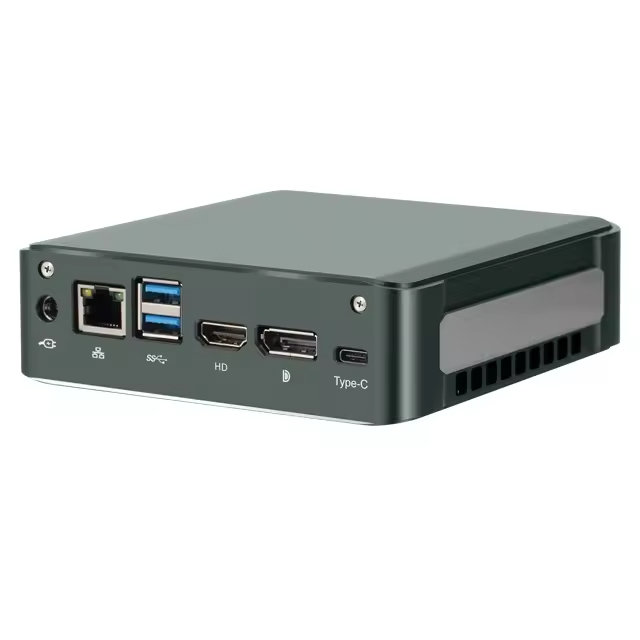 MU01 Industrial Mini PC Lightweight Portable Gamer Graphics Card Rugged Business & Industry Embedded Computer for AU & US Plugs