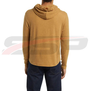 Sweat-shirts à capuche pour hommes en molleton 100% coton, style streetwear, logo personnalisé imprimé et brodé, tailles et couleurs d'hiver - Product Image 3