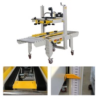 Scelleuse de cartons semi-automatique manuelle Goldtec GTF-6050, réglable en hauteur, pour sceller les cartons en haut et en bas, scelleuse de boîtes en carton