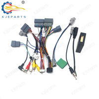 Faisceau de câblage autoradio avec décodeur CAN Bus, USB, RCA, caméra de recul et antenne, compatible avec les Honda Pilots 2017