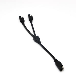 Cavo di prolunga Y a bassa tensione 14AWG da 1 a <span class=keywords><strong>2</strong></span> con connettore SAE a sgancio rapido per collegamento batteria solare - Product Image 2