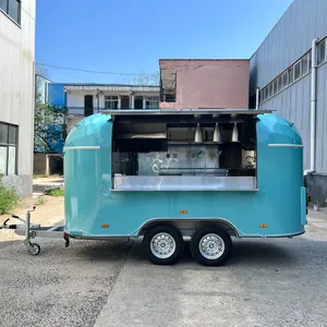 Camion de restauration mobile électrique pour la vente de hamburgers, pizzas et snacks, idéal pour la rue, le camping et l'Europe - Product Image 6