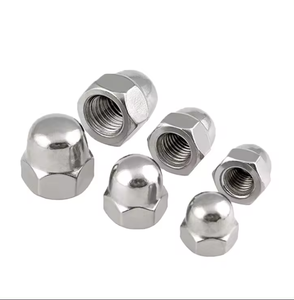 Tuercas ciegas personalizadas de acero inoxidable 304 M6 M8 M10 M12 DIN1587 Tuercas de bellota de cúpula hexagonal - Product Image 3