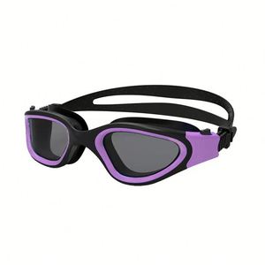 Lunettes de natation personnalisées en silicone pour adultes Protection oculaire de sécurité réfléchissante anti-buée avec lentilles en verre étanches pour la natation - Product Image 6