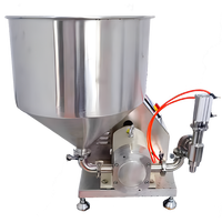 Machine de remplissage semi-automatique à pompe rotative à lobes YAQUAN GZB-3 avec moteur PLC haute précision pour miel, beurre de cacahuète et sauce chili