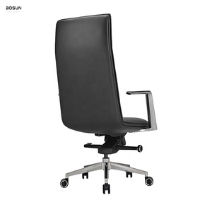 Chaise de <span class=keywords><strong>bureau</strong></span> exécutive Foshan, chaise pivotante <span class=keywords><strong>ergonomique</strong></span> de luxe en cuir, chaise de personnel, Sillas De Oficina De, équipement de <span class=keywords><strong>bureau</strong></span> - Product Image 4