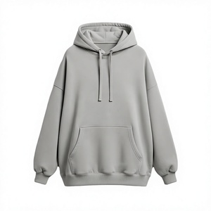 Sudadera con Capucha Unisex de Corte Holgado, Tejida, 100% Algodón Ecológico, Forro Polar de 410g, Estampado Frontal con Logotipo Personalizado, para Invierno - Product Image 1