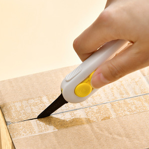 Couteau magnétique Chunzao pour livraison express, lame en acier inoxydable de 12,3 cm, ouvre-boîte portable pour travaux manuels, découpe de papier et courrier - Product Image 1