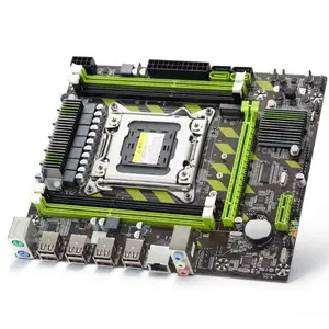 X79G X79 마더보드 세트 LGA2011, 콤보 제온 E5 2670 V2 CPU 2 개 x 8GB = 16GB DDR3 RAM 라디에이터 12800R 1600Mhz