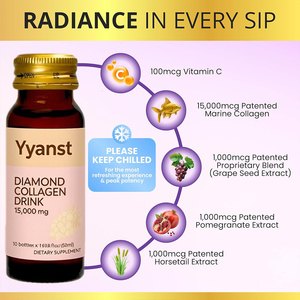 Complément alimentaire liquide oral au collagène marin sans sucre OEM/ODM pour la beauté de la peau, des cheveux et des ongles, échantillon gratuit - Product Image 5