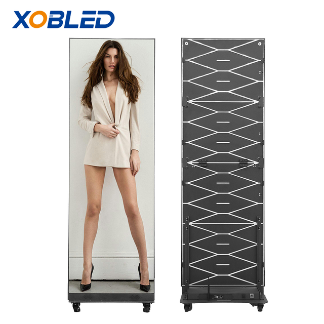 Custom Indoor Led Poster Led Screen for Shopping Mall P1.86 P2 P2.5 Portable Smart Advertising Player Led Screen Poster Display