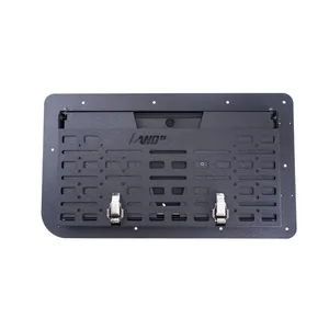 Porta posteriore in lega pieghevole a goccia tavolo da cucina campeggio organizzatore di stoccaggio per <span class=keywords><strong>Toyota</strong></span> <span class=keywords><strong>Land</strong></span> Cruiser 76 accessori LC76 - Product Image 4