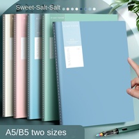 Cahier Wright A5 haute valeur de couleur ligne horizontale couverture en cuir souple compte Journal tailles A3 A4 point ligne cahier d'exercices