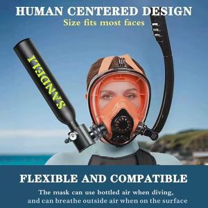 Nouvel ensemble d'équipement de plongée <span class=keywords><strong>sous</strong></span>-marine SANDELI 0,5L <span class=keywords><strong>Mini</strong></span> Scuba Por, vente en gros d'usine, style 026 - Product Image 3