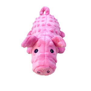 Juguetes para Perros Resistentes a Mordidas, de Alta Calidad, al por Mayor, Juguetes de Peluche con Forma de Cerdito, Lindos y Duraderos, con Sonido - Product Image 4