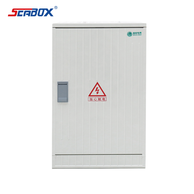 IP44 Protection Level Fiberglass Electrical Distribution Cabinet 600*1000*350 Distribution Box Outdoor CE RoHS Flame Retardant