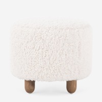 Fabricant en gros de repose-pieds modernes, petits, rectangulaires, poufs, tabourets ottoman pour le salon