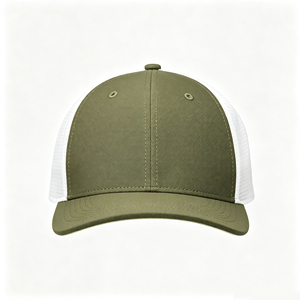 6-Panel Adjustable Breathable Blank Sun Cap Outdoor Sports Mesh Trucker Hat for Golf, Hiking, Running, Camping - Product Image 1