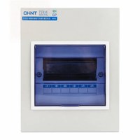 Boîtier de disjoncteur encastré CHINT PZ30-18S AC230V 400V IP30 18 voies en acier laminé à froid 100A avec verrouillage rapide en plastique, certification CE CB