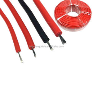 Fil isolé en silicone souple rouge <span class=keywords><strong>JGG</strong></span> 0,2 mm² 24AWG 60KV résistant à la chaleur pour contrôle de banc de test haute tension - Stock usine - Product Image 3