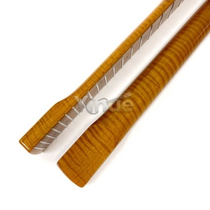 左手21品烤漆虎焰枫木ST电吉他琴颈，枫木指板，光面处理 - Product Image 4