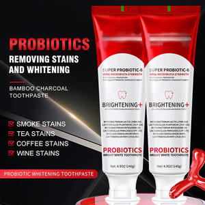 Dentifrice aux Probiotiques Sp-6 140g Approvisionnement en Gros Amélioration de la Mauvaise Haleine pour Dents Jaunes Blanchiment des Dents en Profondeur - Product Image 3