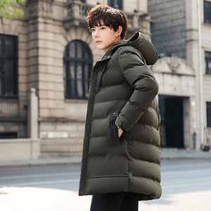 <span class=keywords><strong>Manteau</strong></span> Long Homme <span class=keywords><strong>Grande</strong></span> <span class=keywords><strong>Taille</strong></span>, Veste Hiver en Coton Rembourrée, Parka à <span class=keywords><strong>Capuche</strong></span> Oversize, Blouson Épais et Chaud - Product Image 6
