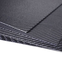 Plaque en fibre de carbone 3K texturée légère, taille personnalisée, usinée CNC pour base de diffuseur d'arômes de luxe