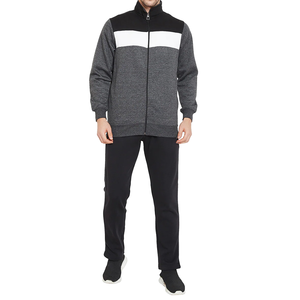 RUIQUWIN Wholesale Autumn Men's Stand Collar Zipper Canvas Bomber <b>Jacket</b> Patchwork Color Block Casual Warm <b>Long</b> Sleeve Pocketed - Product Image 1
