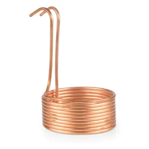 Copper Chiller Immersion Cooler Water Cooling Spiral Wort Cooler Quick Cooling craft beer cooler of Beer Mash