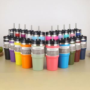 Vaso Térmico de Gran Capacidad con Doble Capa y Aislamiento al Vacío, Vaso de Acero Inoxidable para Coche, Material 304, para Café Frío - Product Image 1