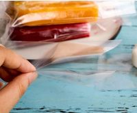 Usine directe sac en plastique imprimé personnalisé trois joints latéraux emballage de Popsicle Pop pour emballage de crème glacée trois joints latéraux 'Pop Bag'