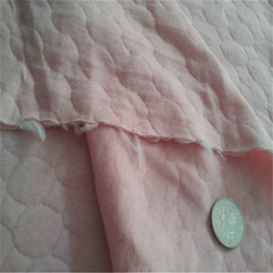 Custom Cotton <strong>Quilted</strong> <strong>Fabric</strong> for Baby Clothes Customized Cotton Dobby <strong>Double</strong> Layers Jersey <strong>Fabric</strong> - Product Image 2