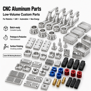 บริการต้นแบบรวดเร็วด้วยเครื่อง CNC 5 แกน ได้รับการรับรองมาตรฐาน ISO สำหรับชิ้นส่วนอะลูมิเนียม สแตนเลสสตีล ชิ้นส่วนใช้งานได้จริง ผลิตจำนวนน้อย - Product Image 1