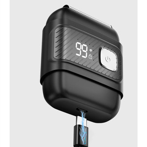 Rasoir électrique rechargeable OEM ODM à triple lame, étanche IPX6, utilisation humide et sèche, pour hommes - Product Image 4