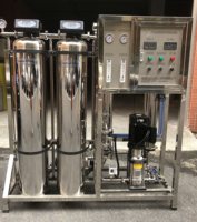 Machine de traitement de l'eau par osmose inverse en acier inoxydable 304 de qualité supérieure, capacité commerciale de 5000 à 50000 m³/jour, garantie 5 ans