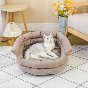 Cojín de arpillera multifuncional grande para perros, sofá para mascotas, cama para mascotas, camas para perros - Product Image 3